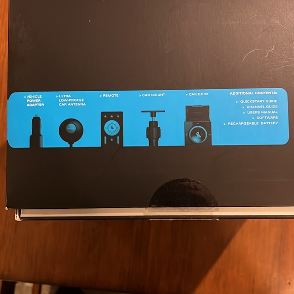 Sirius Personal Satellite Radio + Car Kit S50 Portable Media Player Remote Dock - Picture 4 of 11